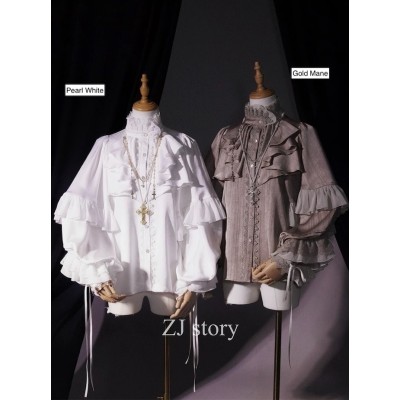 ZJ Story This Grave Buried Remains of Dragon 2026 Edition Batwing Sleeve Blouse(Pre-Order/9 Colours/Full Payment Without Shipping)